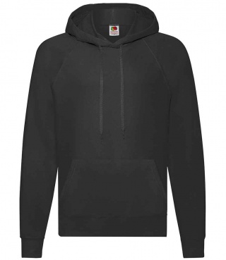 Fruit of the Loom SS121 Lightweight Hooded Sweatshirt